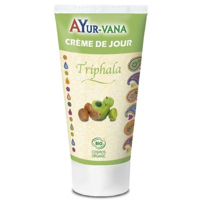 Crème de jour visage au Triphala certifiée bio / Nutrition et protection