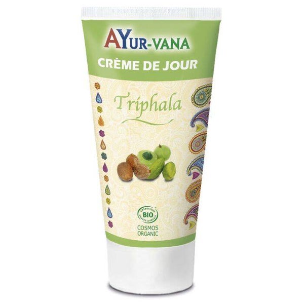 Crème de jour visage au Triphala certifiée bio