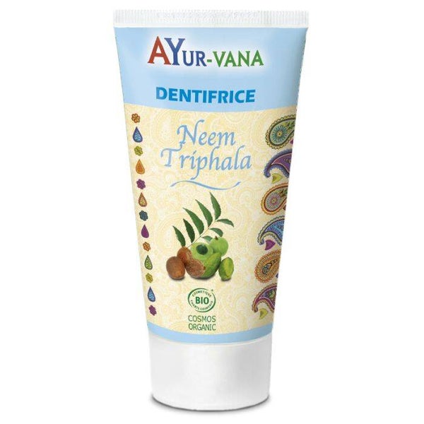 Dentifrice certifié bio Neem & Triphala / Hygiène buccodentaire naturelle