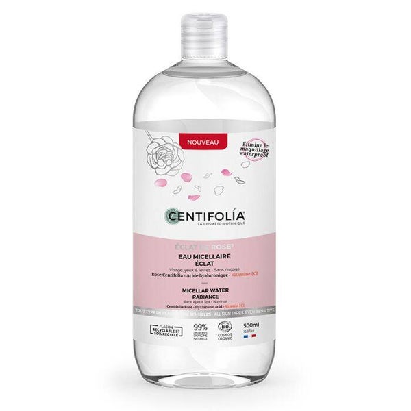 Eau micellaire éclat certifiée Bio