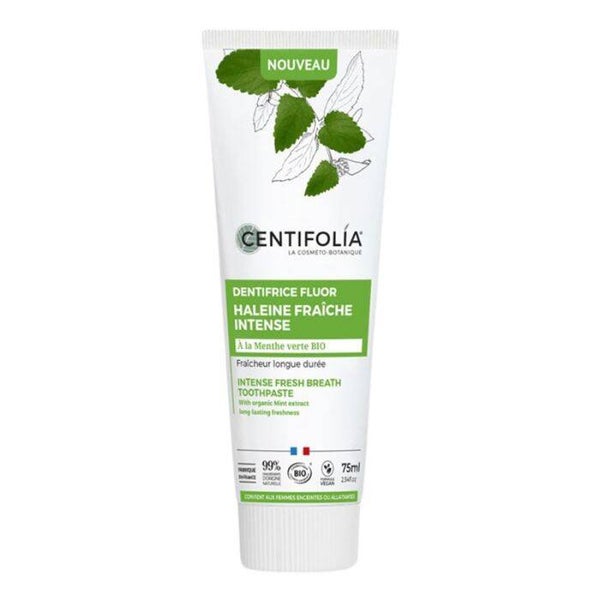 Dentifrice fluor fraîcheur intense Bio / Haleine fraîche durable