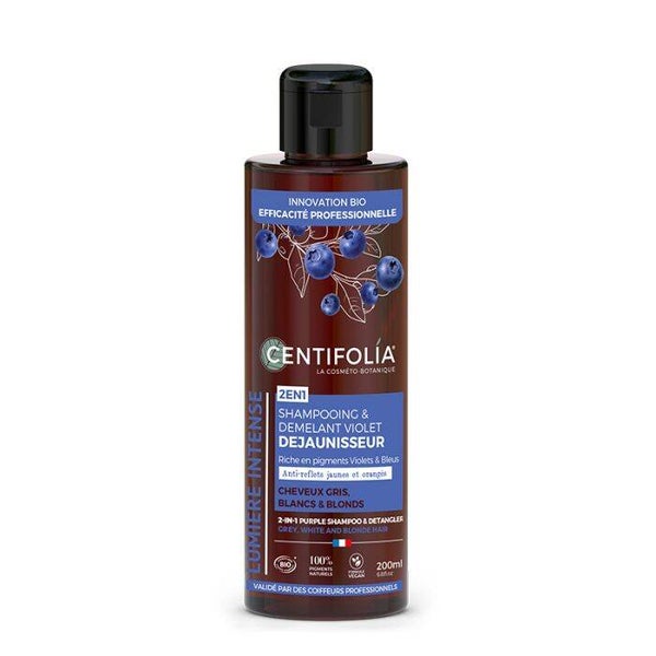 Shampoing démêlant violet / Anti-reflets jaunes et orangés