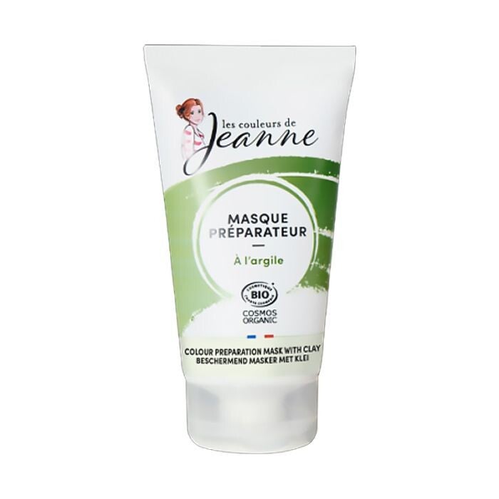 Masque réparateur à l'argile certifié bio / Purification avant coloration végétale