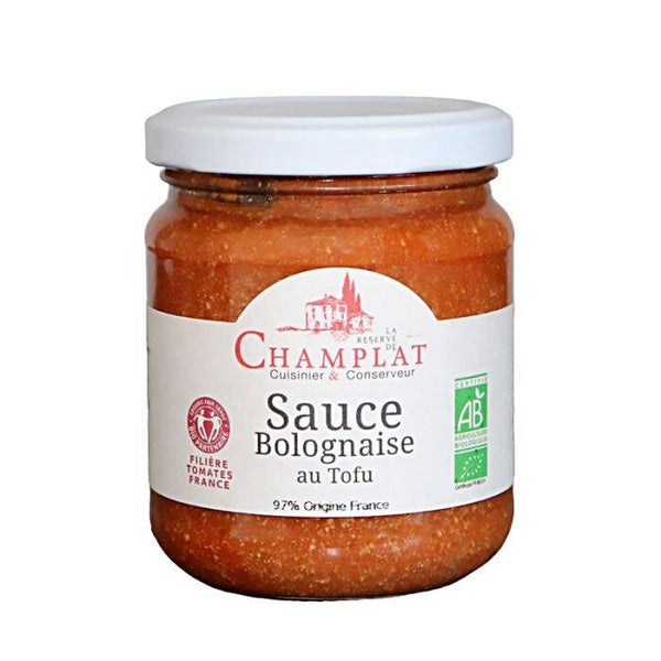 Sauce Bolognaise au Tofu Bio / Végétarienne et bio