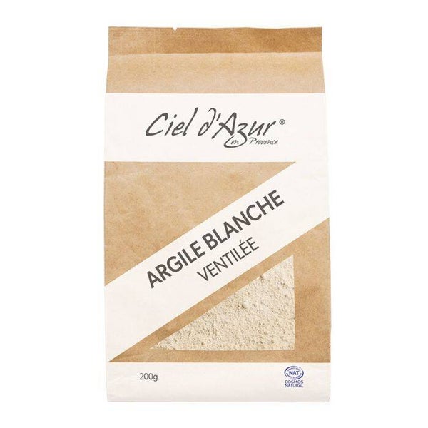 Argile blanche ventilée / Douceur naturelle pour peaux sensibles