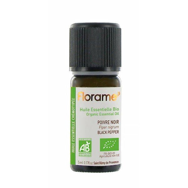 Huile essentielle de poivre noir bio / Stimulante, purifiante et aromatique