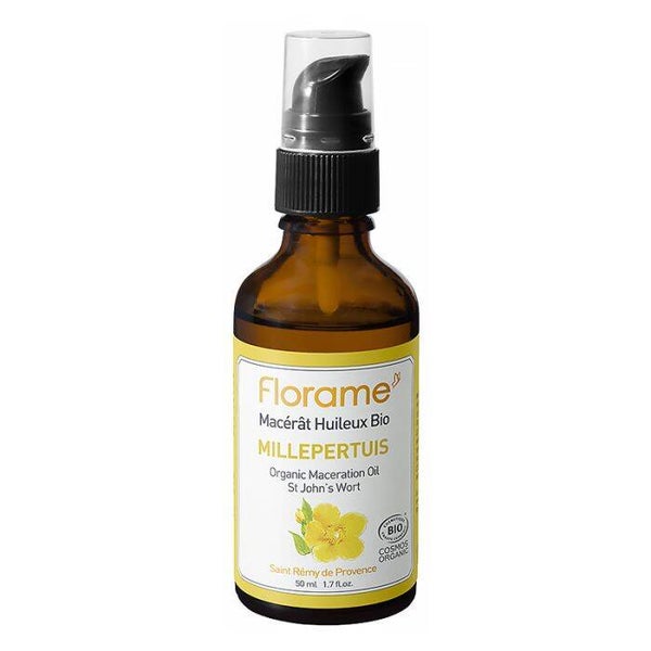 Macérat Huileux de Millepertuis certifié bio / Apaisant et régénérant
