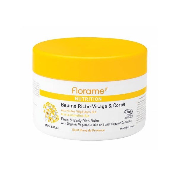 Baume Riche Visage & Corps certifié bio / Nutrition intense peaux sèches