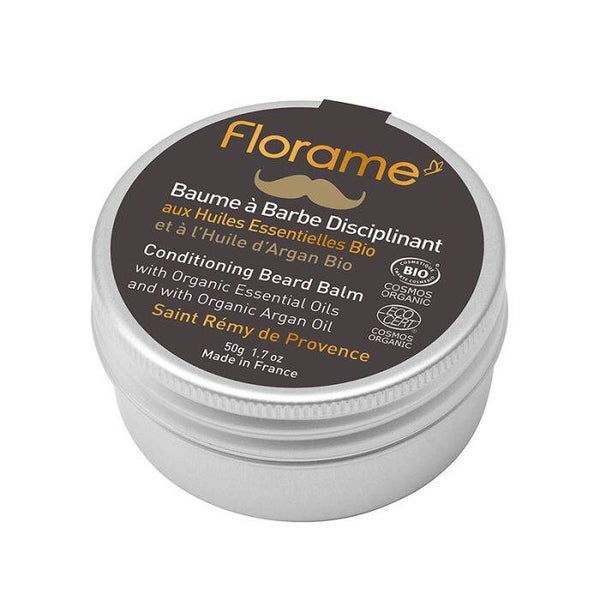Baume à barbe disciplinant certifié bio / Discipline, nourrit et protège