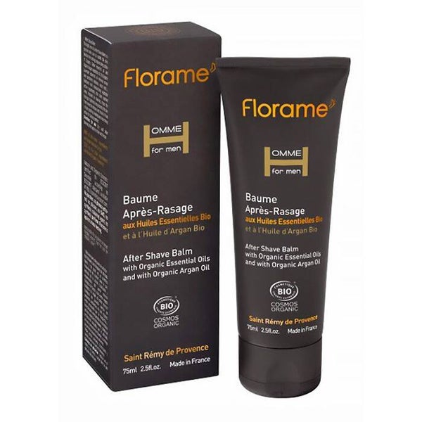 Baume après-rasage certifié bio / Apaisant, réparateur et nourrissant