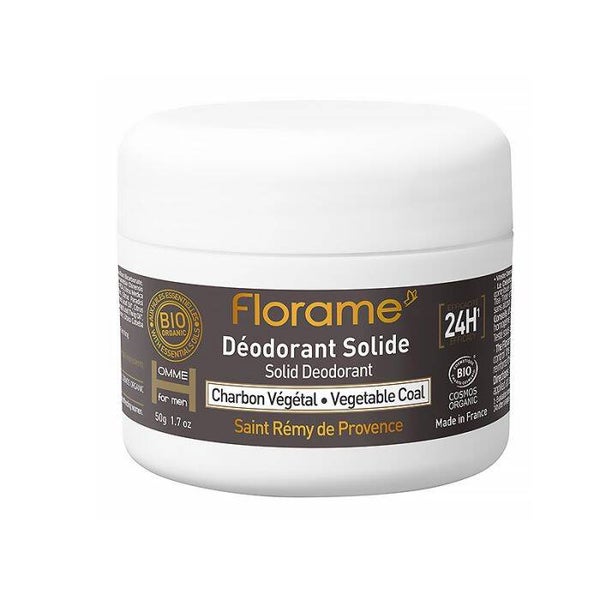 Déodorant solide Homme certifié bio / Protection naturelle et efficace