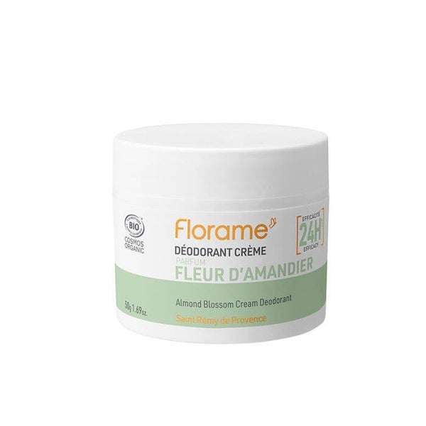 Déodorant Crème Fleur d’Amandier certifié bio / Protection naturelle