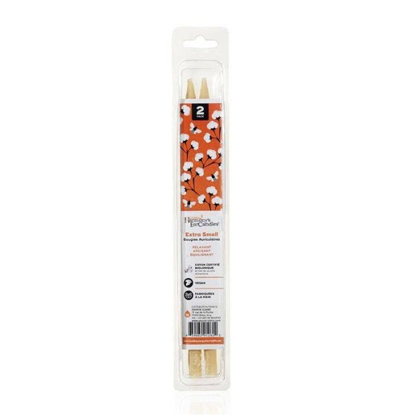 Bougies auriculaires Extrasmall par 2 / Relaxation auriculaire naturelle