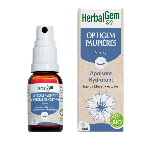OptiGem paupières spray bio / Apaisant, hydratant, rafraîchissant