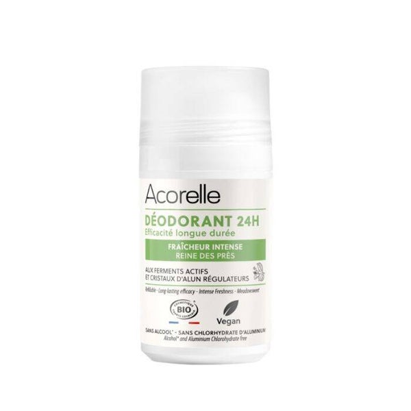 Déodorant roll-on 24h fraîcheur intense certifié bio / Fraîcheur bio durable