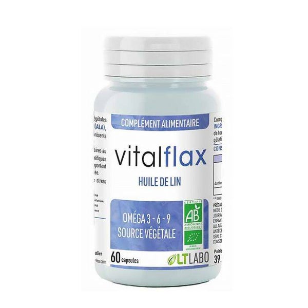 Vital Flax bio / Sources végétales d'oméga 3
