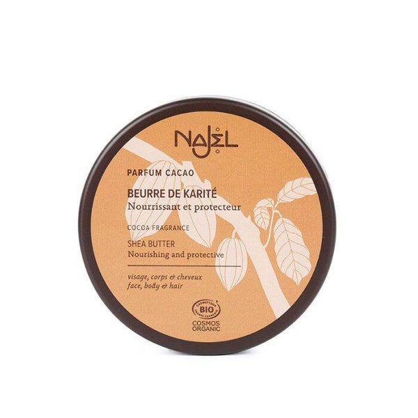 Beurre de karité parfum cacao certifié bio / Nourrit, protège, hydrate