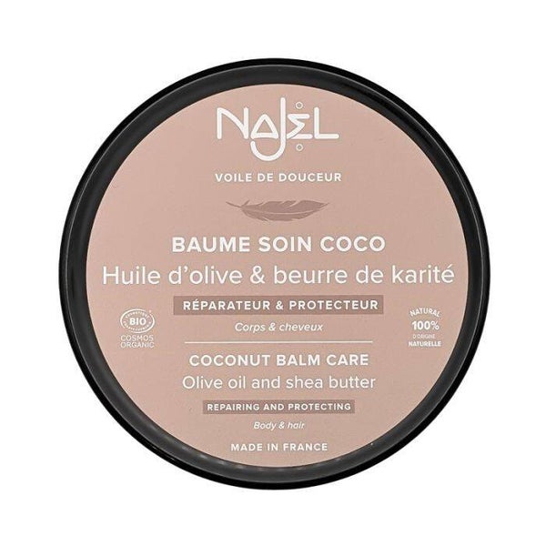 Baume soin coco certifié bio / Répare, nourrit, protège