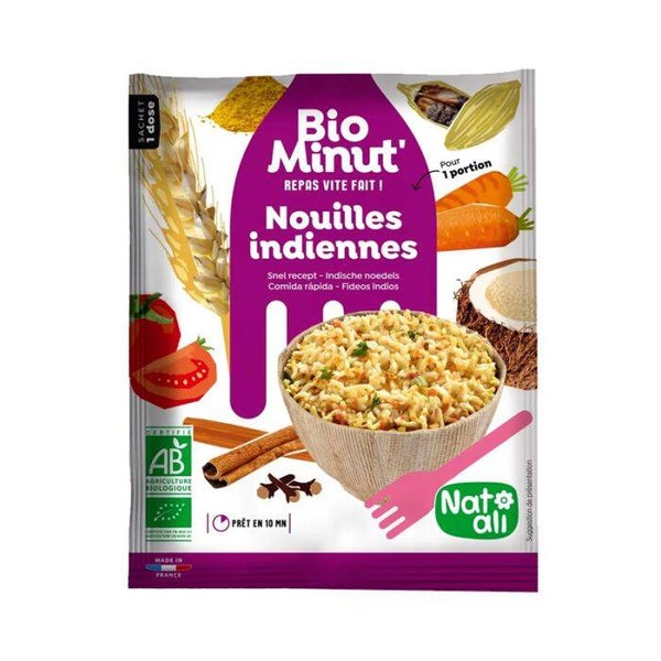 Nouilles Indiennes bio / Repas pratique