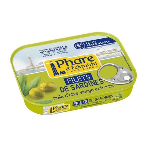 Filets de Sardines à l'Huile d'Olive Bio / Goût raffiné