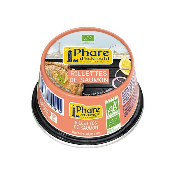 Rillettes de Saumon Bio / Saveur délicate