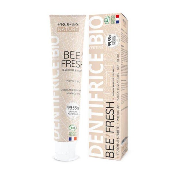 Dentifrice BEE'FRESH certifié bio / Fraîcheur naturelle