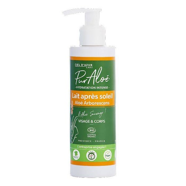 Lait après soleil certifié bio / Apaisant fraîcheur immédiate