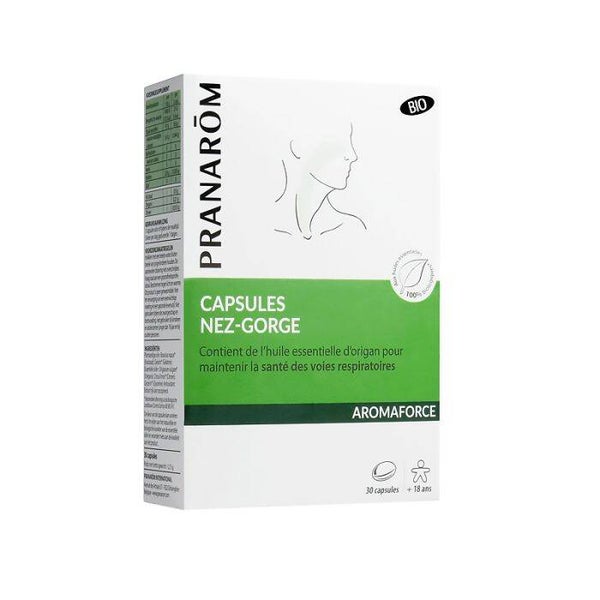 Capsules nez-gorge bio / Confort respiratoire naturel