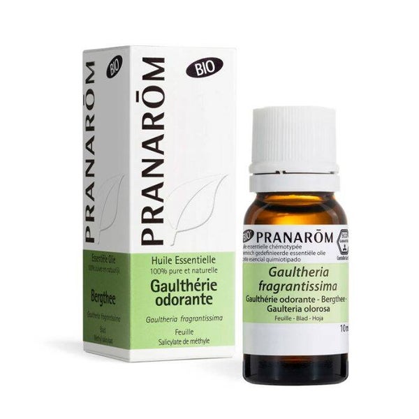 Huile essentielle bio de gaultherie odorante / Soulagement naturel ciblé efficace
