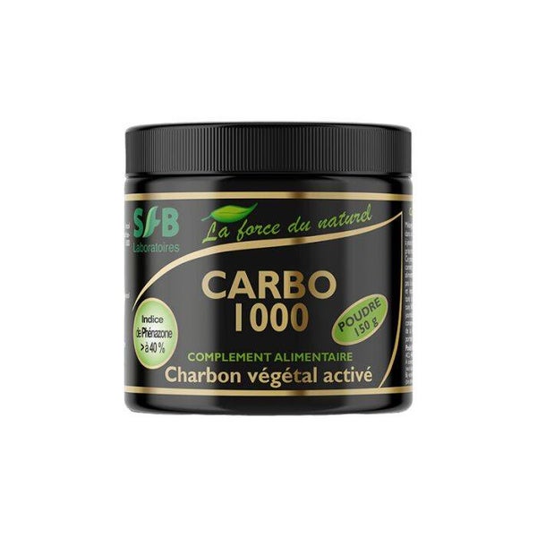 Charbon végétal activé (CARBO1000) / Ultra-adsorbant, naturel, purifiant