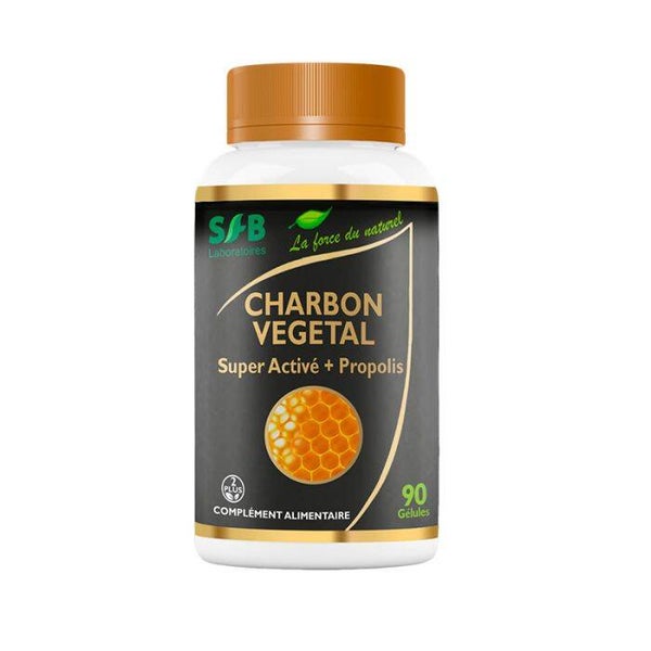 Charbon Super Activé Propolis Verte / Détox, digestion, défense naturelle