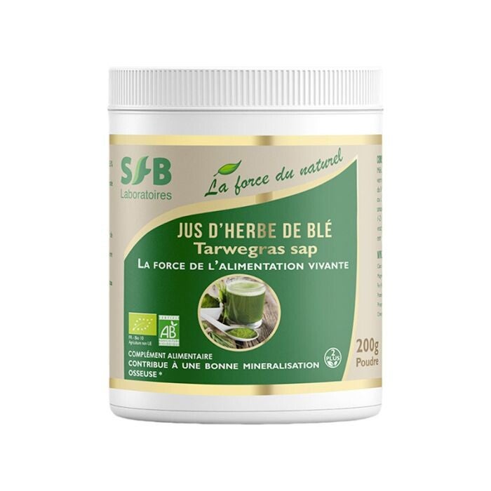 Jus d'herbe de blé bio