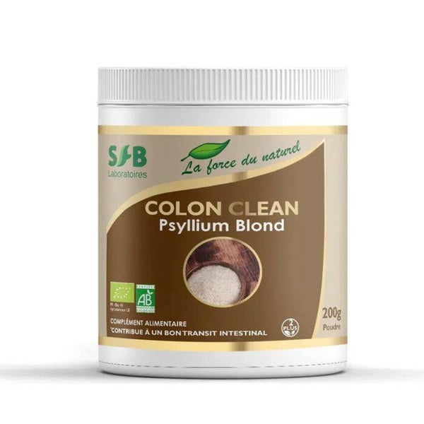Colon'Clean fibres de psyllium blond bio / Fibres bio haute pureté