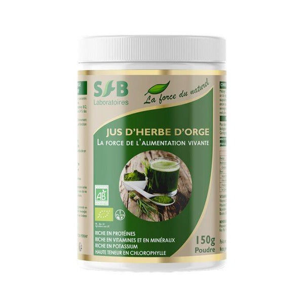 Orge vert Bio en poudre / Défenses naturelles, digestion et vitalité
