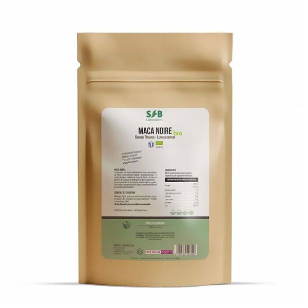 Maca noir bio / Vitalité et performances naturelles