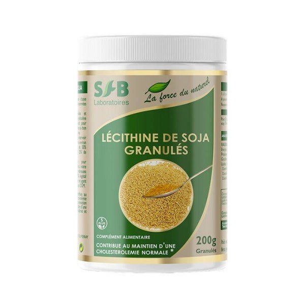 Lecithine de soja granulés / Cholestérol, digestion et mémoire
