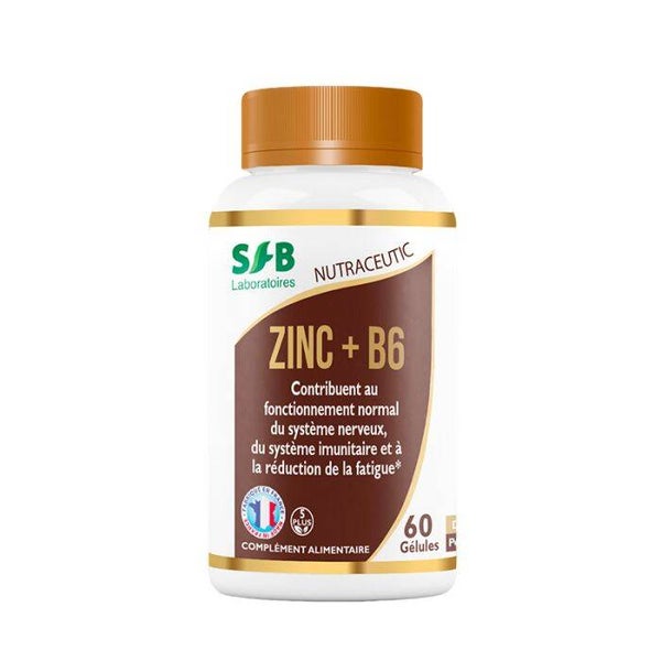 Zinc Bisglycinate + B6 / Immunité, stress oxydatif, peau et énergie