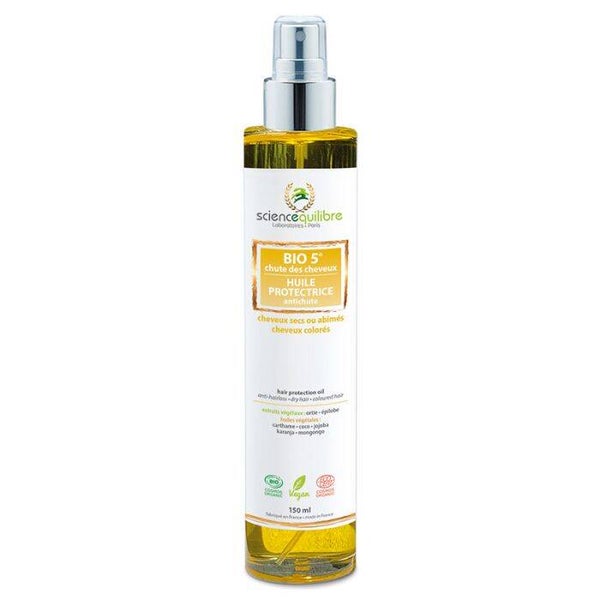 BIO 5 Huile protectrice antichute certifiée bio / Protège, nourrit et sublime intensément