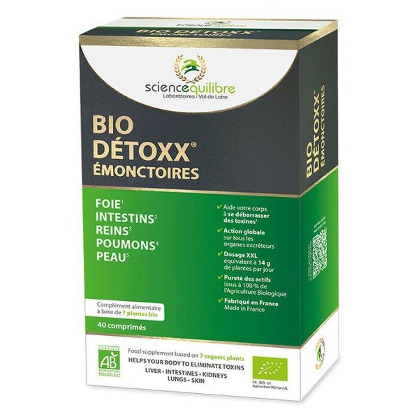 BIO DÉTOXX émonctoires certifié bio / Détox globale en seulement 10 jours