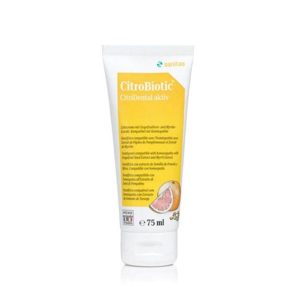 Citrobiotic dentifrice crème / Fraîcheur bucco-dentaire naturelle