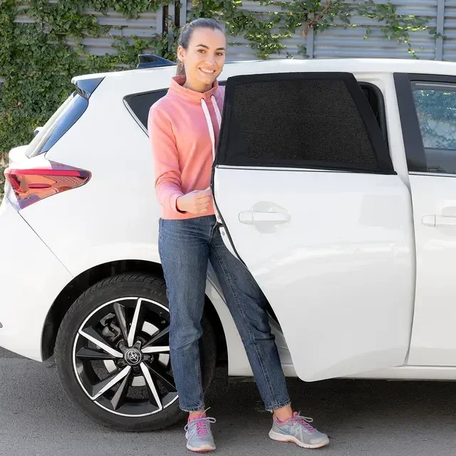 Parasol de Voiture en Maille Pack de 2 unités