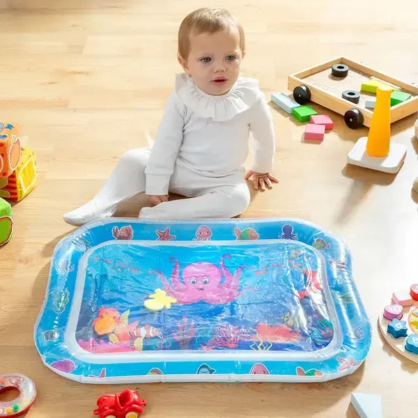 Tapis de Jeu à Eau Gonflable pour Bébé
