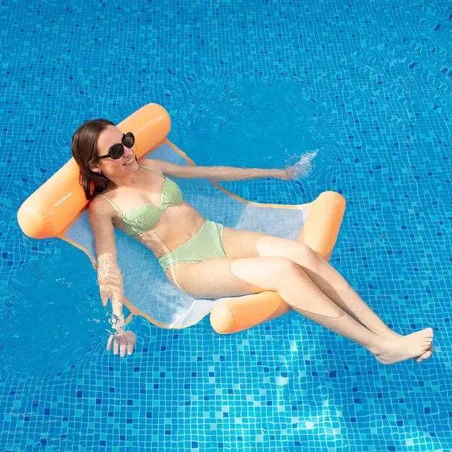 Hamac d’Eau Flottant Individuel pour Piscine