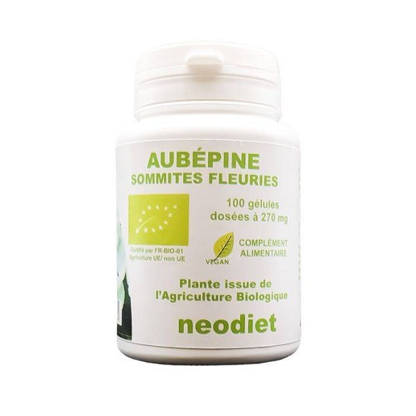 Aubépine 270 mg Bio / Soutien cardiovasculaire naturel