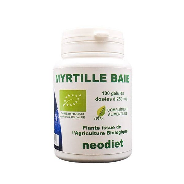 Myrtille 250 mg Bio / Soutien visuel naturel