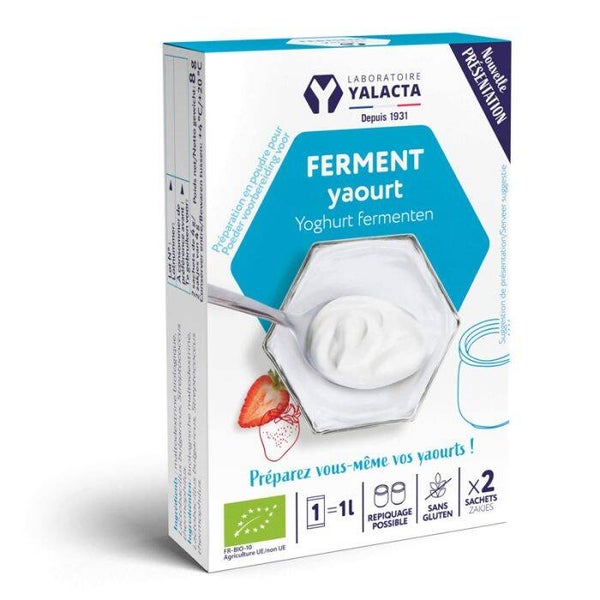 Ferment pour yaourt bio / Goût authentique maison