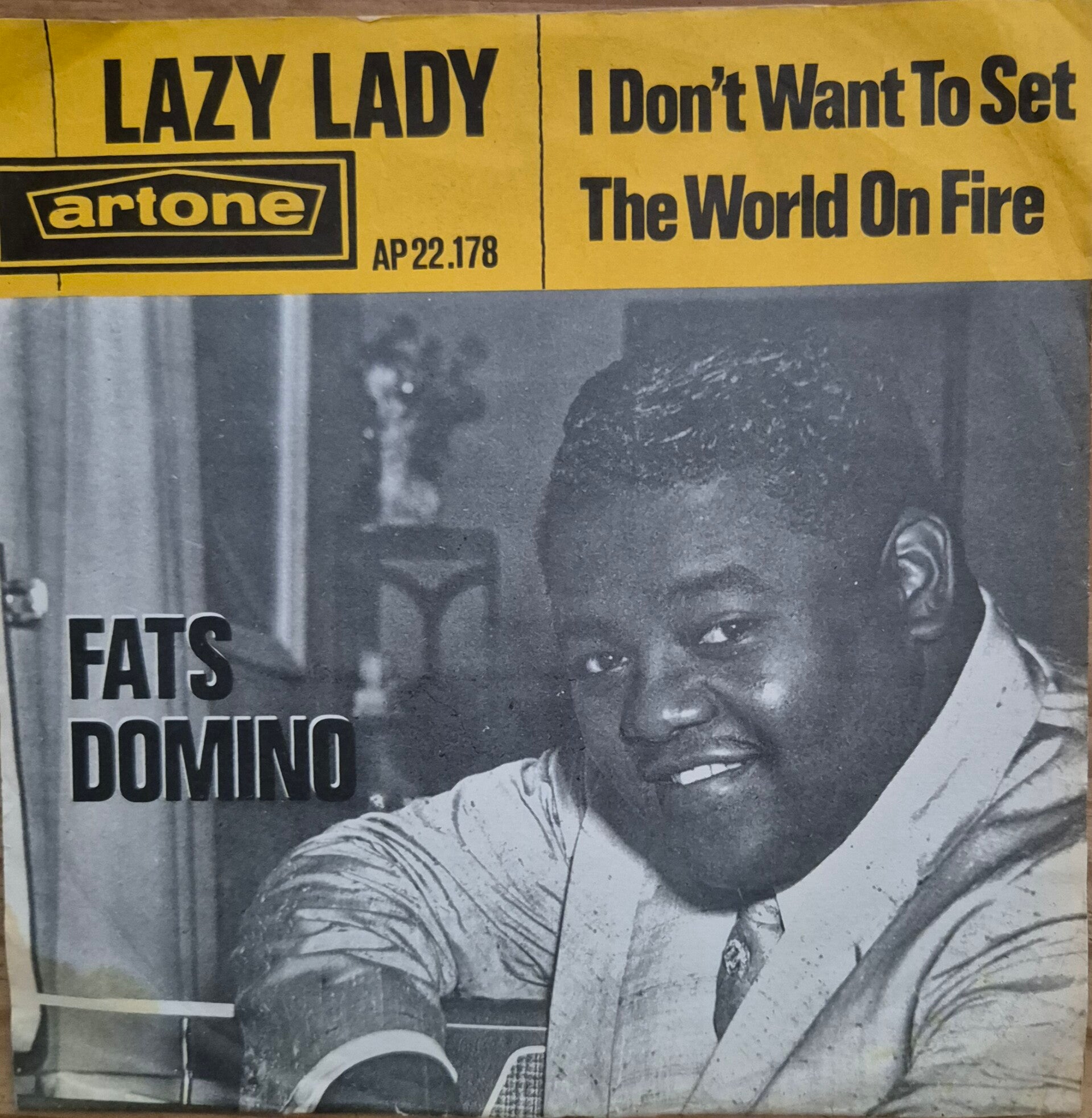 Single - Fats Domino - Lazy Lady