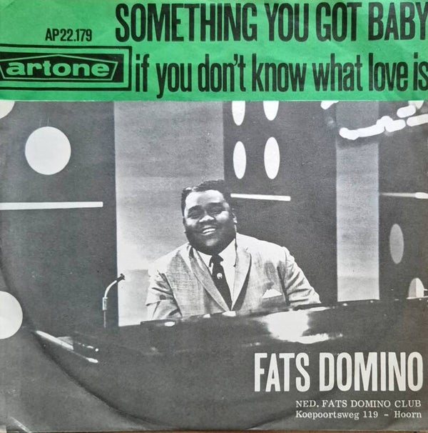 Single - Fats Domino - Something You Got Baby / If You Don't Know What