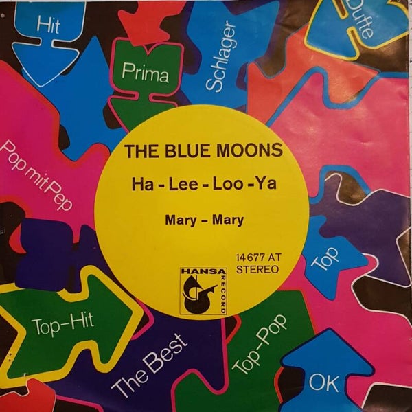 Single - The Blue Moons - Ha -Lee - Loo - Ya