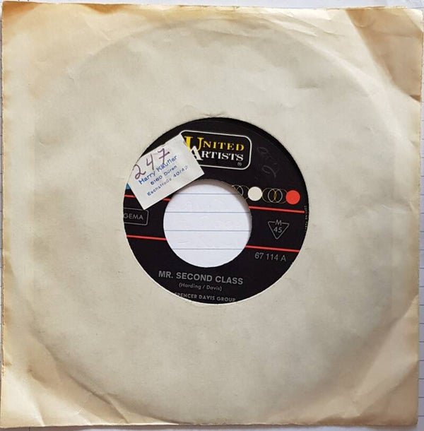 Single - The Spencer Davis Group - Mr. Second Class